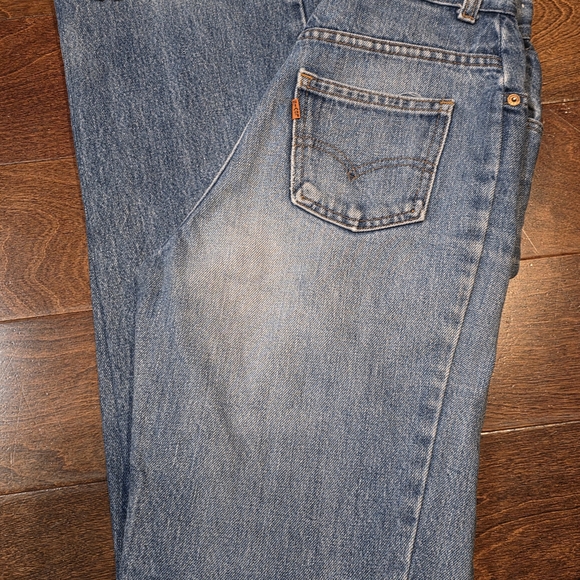 Levi's Denim - Vintage 1970's Orange Tag  California Straight Levis